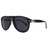 AUGEN By Visions India Retro Vintage Polarized Abstract Unisex Sunglasses UV400 Protected Medium Size (Black, 110)