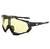 AUGEN By Visions India Sports Mirrored Wraparound Sunglasses for Cycling Cricket Riding Trekking Full Coverage UV 400 Protection Abstract Unisex Sunglass Large (C9, 154)