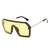 AUGEN By Visions India Retro Vintage Square Abstract Unisex Sunglasses Polarized UV400 Protected Large Size (C3, 159)