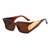 AUGEN Casual Butterfly Plastic Unisex Sunglasses UV 400 Protected Large Size (182-C2)