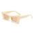 AUGEN Modern Butterfly Plastic Unisex Sunglasses UV 400 Protected Medium Size (186-C2)