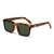 AUGEN Modern Rectangular Plastic Unisex Sunglasses UV 400 Protected Large Size (188-C7)