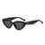 AUGEN Modern Cat Eye Plastic Women Sunglasses UV 400 Protected Medium Size (189-C1)