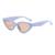 AUGEN Modern Cat Eye Plastic Women Sunglasses UV 400 Protected Medium Size (189-C9)