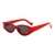 AUGEN Modern Cat Eye Plastic Women Sunglasses UV 400 Protected Medium Size (190-C6)