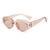 AUGEN Modern Oval Plastic Women Sunglasses UV 400 Protected Medium Size (191-C11)