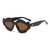AUGEN Modern Flame Plastic Unisex Sunglasses UV 400 Protected Medium Size (195-C6)