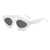 AUGEN Modern Flame Plastic Unisex Sunglasses UV 400 Protected Medium Size (195-C7)