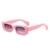 AUGEN Casual Rectangular Plastic Unisex Sunglasses UV 400 Protected Medium Size (196-C9)