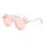 AUGEN Casual Pilot Plastic Unisex Sunglasses UV 400 Protected Large Size (198-C2)