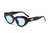 AUGEN Modern Cat Eye Plastic Women Sunglasses UV 400 Protected Medium Size (203-C9)