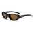 AUGEN Vintage Oval Plastic Unisex Sunglasses UV 400 Protected Large Size (204-C6)