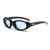 AUGEN Vintage Oval Plastic Unisex Sunglasses UV 400 Protected Large Size (204-C9)