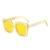 AUGEN Modern Square Plastic Unisex Sunglasses UV 400 Protected Large Size (210-C5)