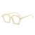 AUGEN Modern Square Plastic Unisex Sunglasses UV 400 Protected Medium Size (212-C17)