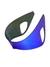 AUGEN Oversized Futuristic Visor Sunglasses for Men & Women | One-Piece Shield Shades | Y2K Cyberpunk Techno Fashion Eyewear | Punk Hanging Ear for Party, Streetwear & Outdoor (M269-C4)