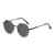 AUGEN Glam Series Luxury Diamond Studded Sunglasses for Women | Rhinestone Crystal Round Bling Shades | Fashion Jewellery-Inspired UV400 Protective  (M270-C1)
