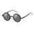 AUGEN Adjustable Tint Sunglasses for Men | 1–9 Gear ND Filter Lens | Polarized UV400 Round Steampunk Eyewear | Anti-Glare, Color Changing Glasses for Day & Night | Flexible Frame (M275-C1)