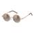 AUGEN Adjustable Tint Sunglasses for Men | 1–9 Gear ND Filter Lens | Polarized UV400 Round Steampunk Eyewear | Anti-Glare, Color Changing Glasses for Day & Night | Flexible Frame (M275-C9)