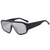 AUGEN Oversized Shield Sunglasses for Men & Women | Vintage Curved Lens Punk Designer Shades | HD Sun Protection PC Lens, Lightweight Frame for Streetwear, Driving, Travel & Outdoor Fashion (M277-C10)