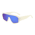 AUGEN Oversized Shield Sunglasses for Men & Women | Vintage Curved Lens Punk Designer Shades | HD Sun Protection PC Lens, Lightweight Frame for Streetwear, Driving, Travel & Outdoor Fashion (M277-C11)