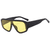 AUGEN Oversized Shield Sunglasses for Men & Women | Vintage Curved Lens Punk Designer Shades | HD Sun Protection PC Lens, Lightweight Frame for Streetwear, Driving, Travel & Outdoor Fashion (M277-C7)