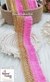Shimmer Baby Pink Thread Tassel Lace