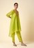 Lime Green Straight Pant