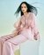 Blush Dewdrop Bloom Organza Blouson Top