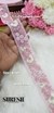 Baby Pink Blush Weave Embroidery Lace – 45095-EMB