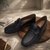 Riva Crestor Florsheim Men Black Dress Shoes