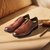 Hightown Florsheim Men Tan Formal Brogue Shoes