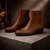 Mauro Florsheim Men Tan Cuban Heel Boots