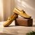 Jingp Florsheim Men Yellow Drivers