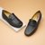 The Garda Black Men Drivers Florsheim