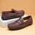 The Garda Burgundy Men Drivers Florsheim