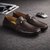 Jingp Florsheim Men Brown Drivers