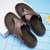 The Comet Brown Men Slipper Florsheim