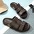 The Herred Brown Men Slipper Florsheim