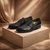 Midtown Florsheim Men Black Slip-on Shoes