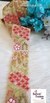 Threaded Floral Whisper Mix Of Lemon Yellow & Red Colors Designer Trim