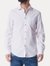 White Patterned Casual Shirt