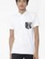 Yoyo Patch Pocket White Polo T-Shirt