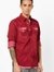 Men's Kant heavily washed maroon shirt