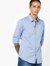 Slim Fit Shirt with Curved Hem