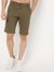 Men's Grimm Short Up Green Solid Short
