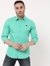 Slim Fit Shirt with Spread Collar