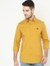 Men's Andrew Mustard Solid Poplin Shirt