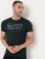 Brand Print Slim Fit Crew-Neck T-shirt