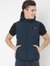 Leo Stitch Quilted Hooded Gilet